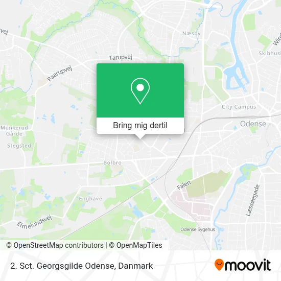 2. Sct. Georgsgilde Odense kort