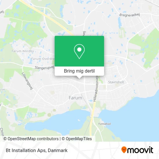Bt Installation Aps kort