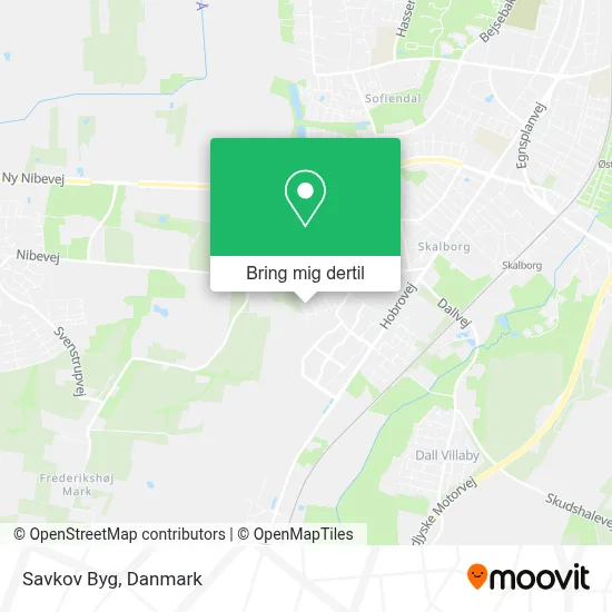 Savkov Byg kort