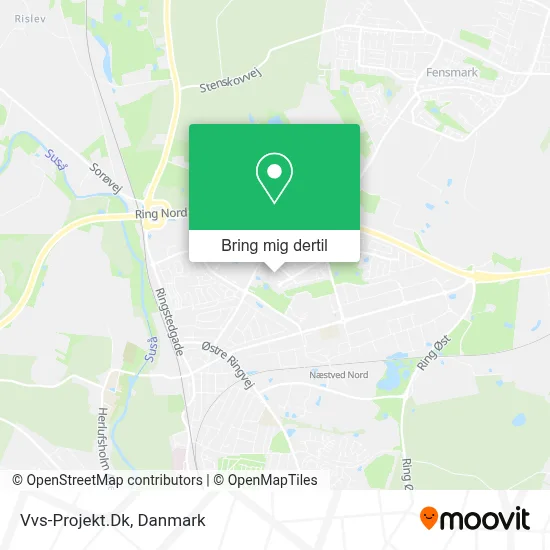 Vvs-Projekt.Dk kort
