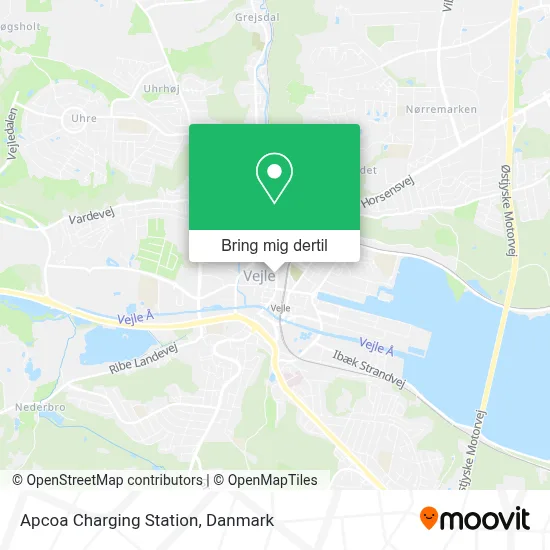 Apcoa Charging Station kort