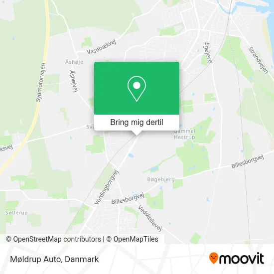 Møldrup Auto kort