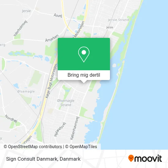Sign Consult Danmark kort