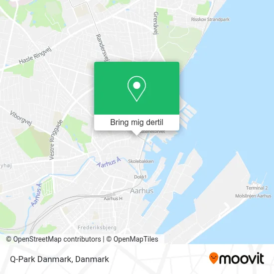 Q-Park Danmark kort