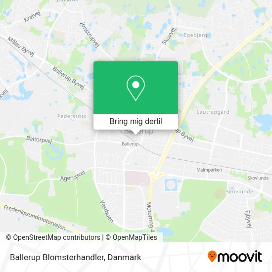 Ballerup Blomsterhandler kort