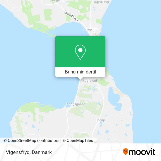 Vigensfryd kort