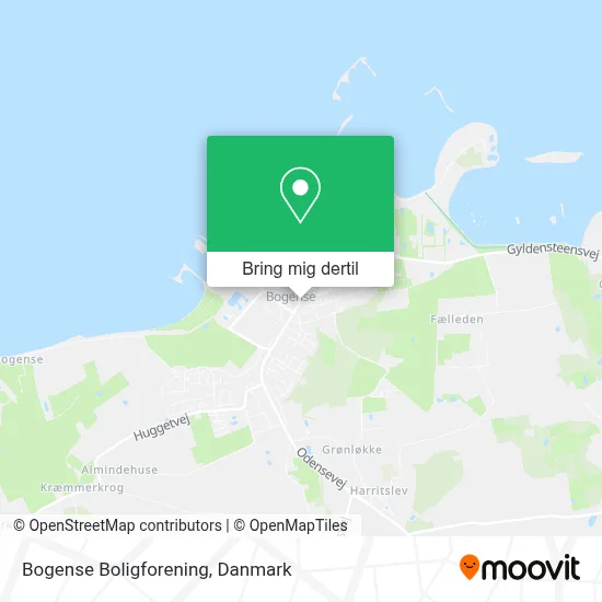 Bogense Boligforening kort