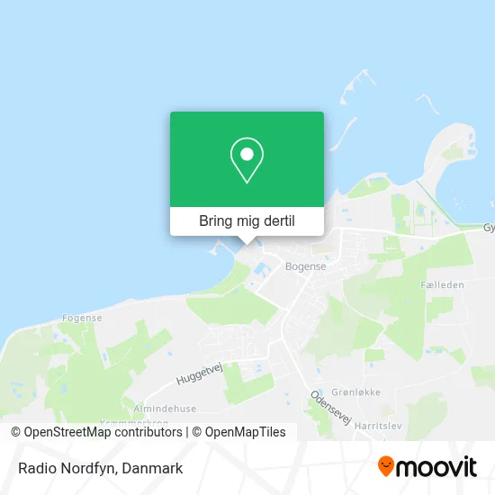 Radio Nordfyn kort