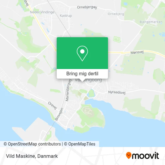 Vild Maskine kort