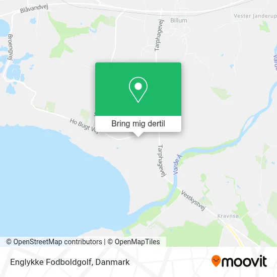 Englykke Fodboldgolf kort