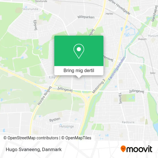 Hugo Svaneeng kort