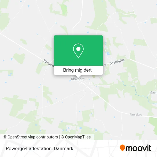 Powergo-Ladestation kort
