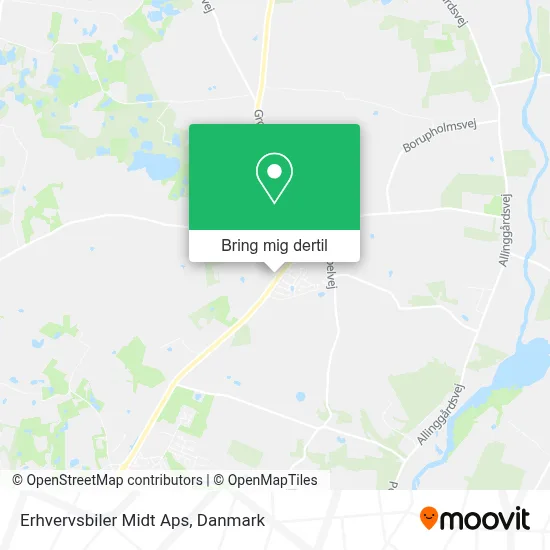 Erhvervsbiler Midt Aps kort