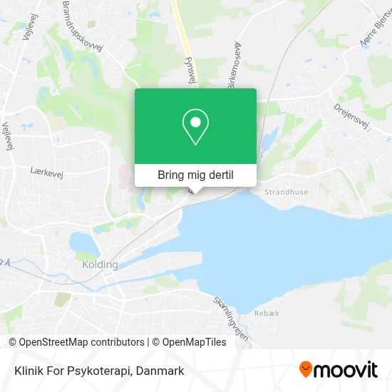 Klinik For Psykoterapi kort