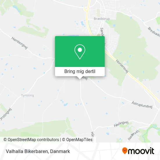 Valhalla Bikerbaren kort
