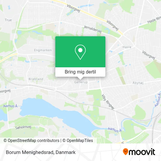 Borum Menighedsrad kort