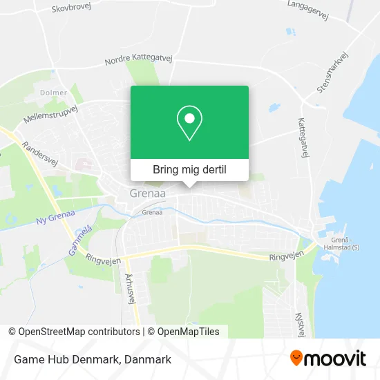 Game Hub Denmark kort