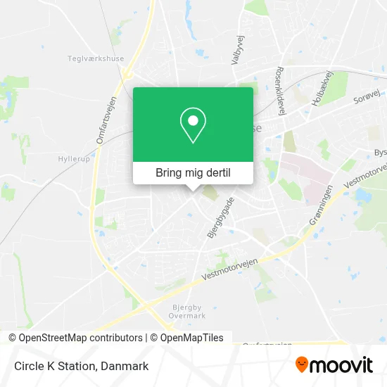 Circle K Station kort