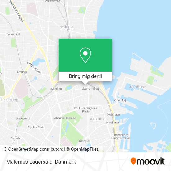 Malernes Lagersalg kort