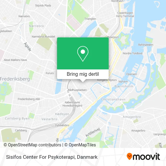 Sisifos Center For Psykoterapi kort