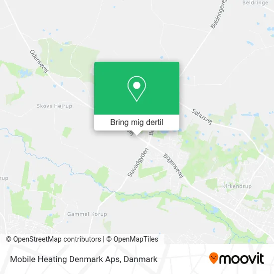 Mobile Heating Denmark Aps kort