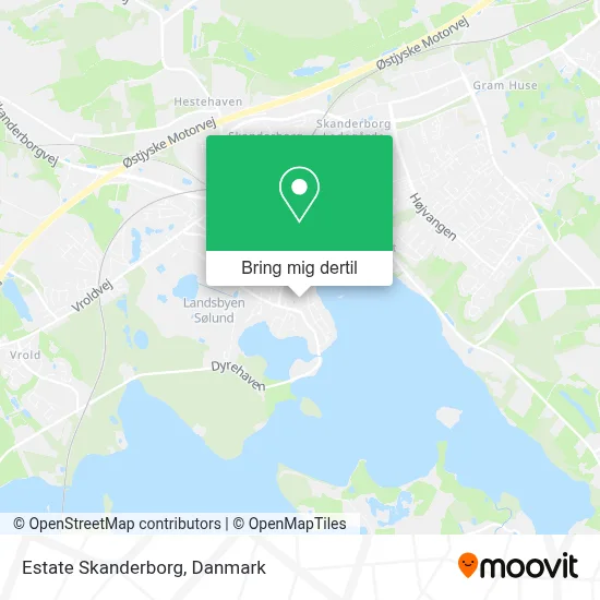 Estate Skanderborg kort