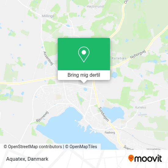 Aquatex kort