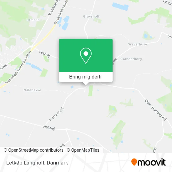 Letkøb Langholt kort
