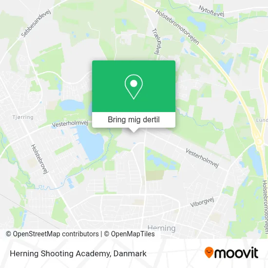 Herning Shooting Academy kort