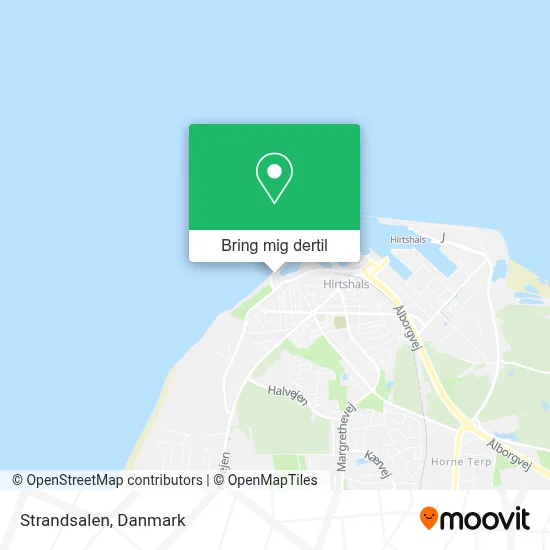 Strandsalen kort