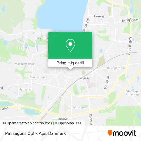 Passagens Optik Aps kort