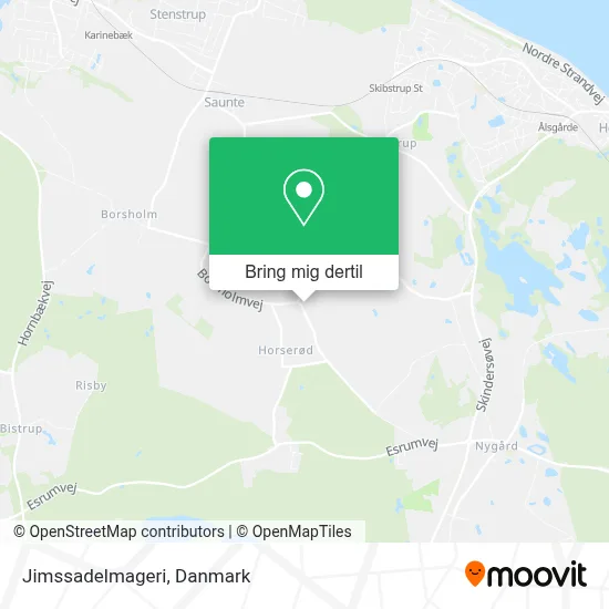 Jimssadelmageri kort