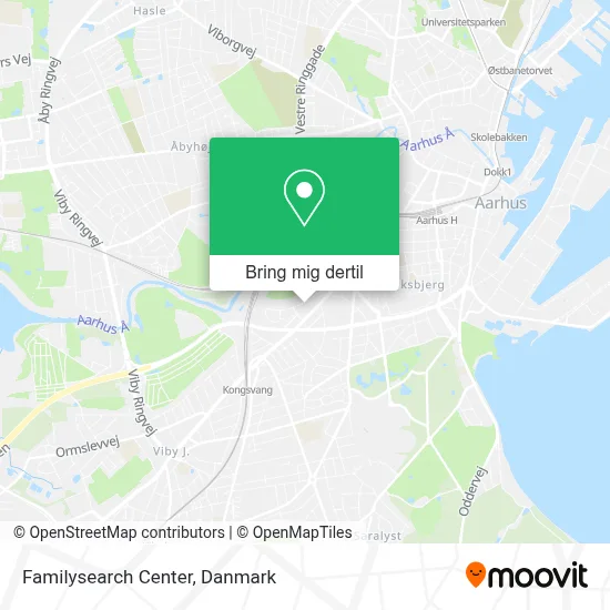 Familysearch Center kort