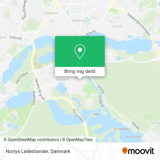 Norlys Ladestander kort