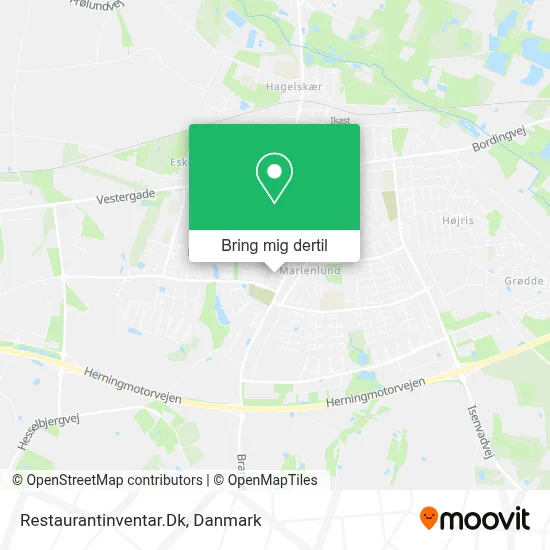 Restaurantinventar.Dk kort