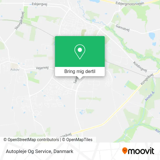 Autopleje Og Service kort