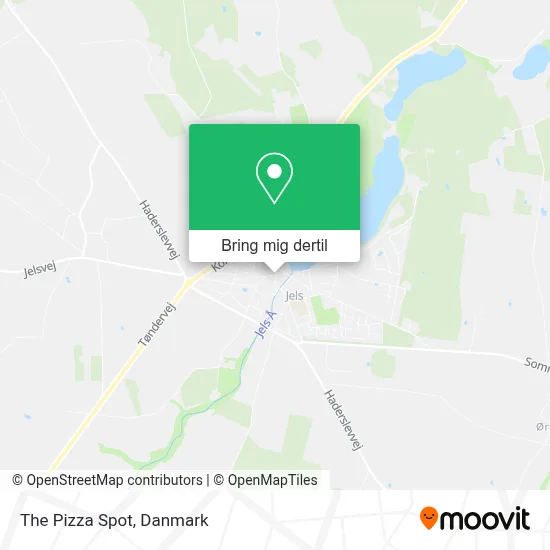 The Pizza Spot kort