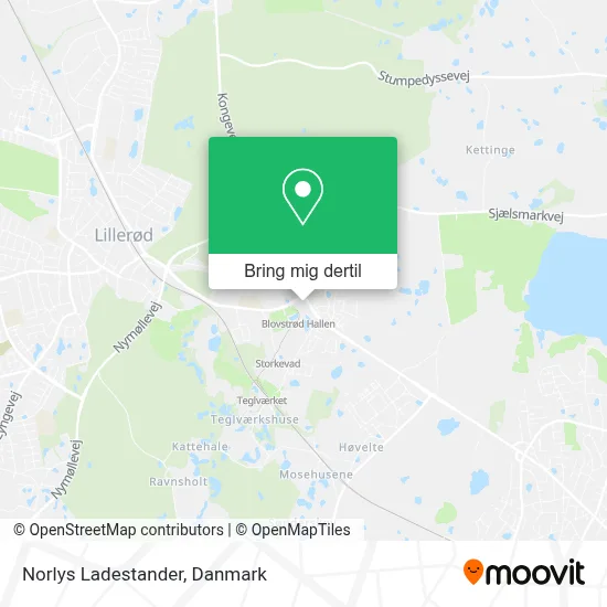 Norlys Ladestander kort