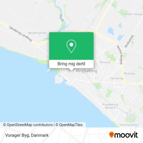 Vorager Byg kort