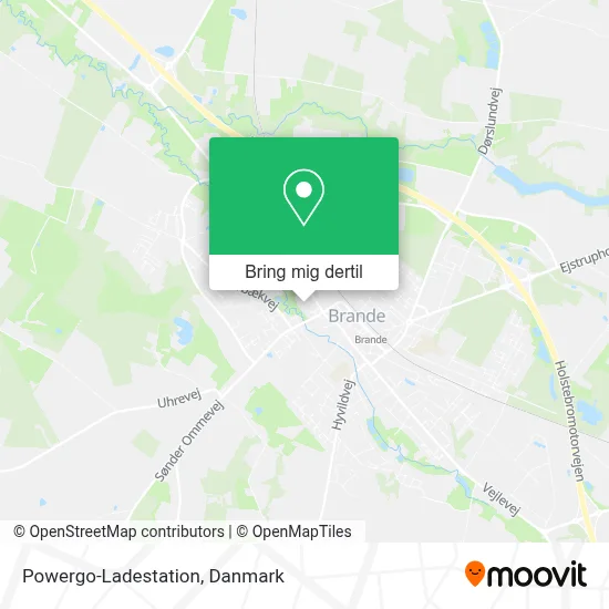 Powergo-Ladestation kort