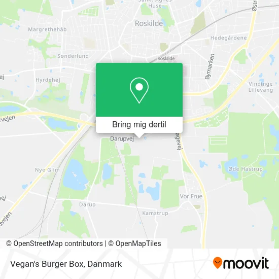 Vegan's Burger Box kort