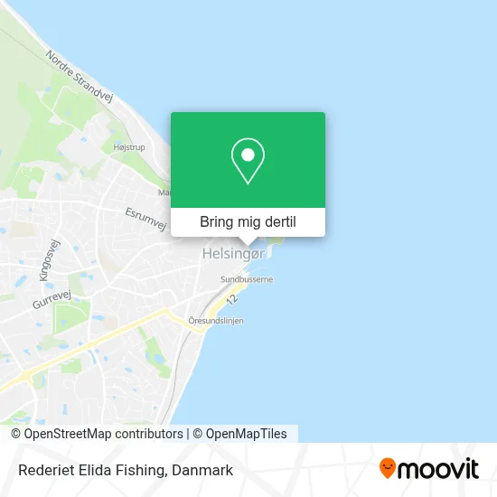 Rederiet Elida Fishing kort