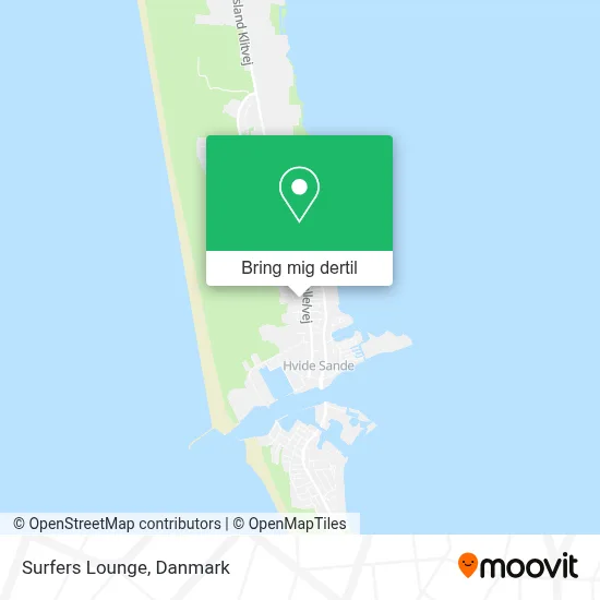 Surfers Lounge kort