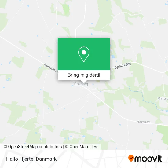 Hallo Hjerte kort