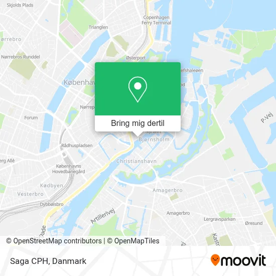 Saga CPH kort