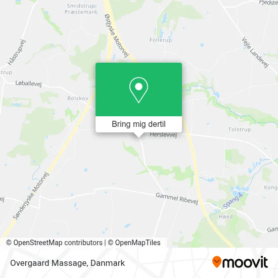 Overgaard Massage kort