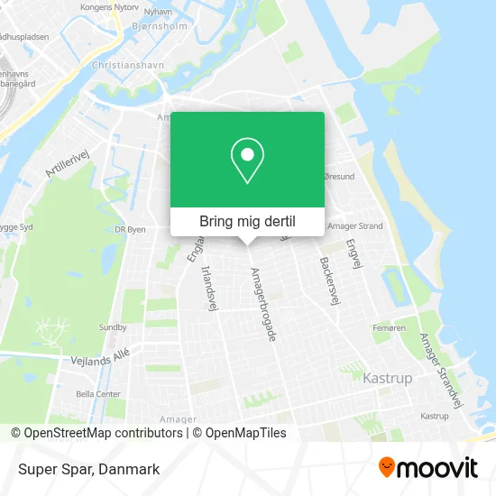 Super Spar kort
