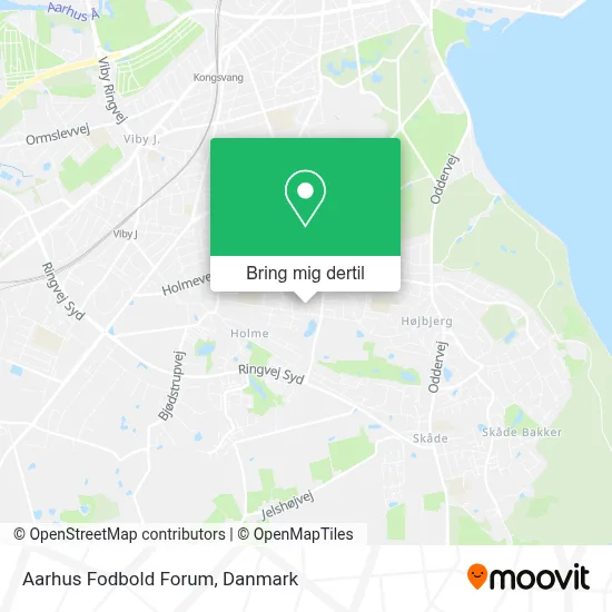 Aarhus Fodbold Forum kort