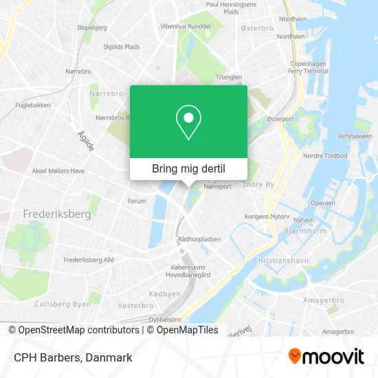 CPH Barbers kort
