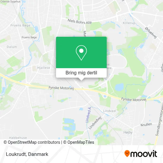 Loukrudt kort